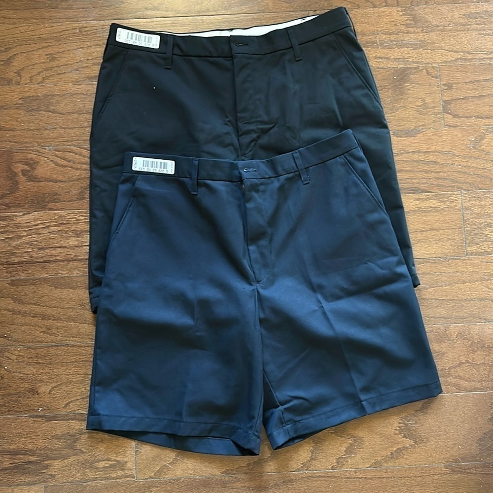 SofTwill By UniFirst Cargo Work Shorts (2 pair) Size 38X